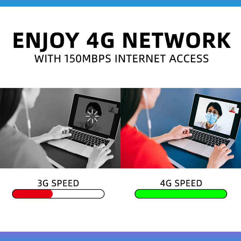 🎉 New Year's gift – 50% OFF!📶2026 4G LTE USB mobile router – Fast internet everywhere & multiple devices!