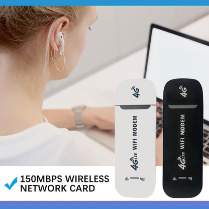 🎉 New Year's gift – 50% OFF!📶2026 4G LTE USB mobile router – Fast internet everywhere & multiple devices!
