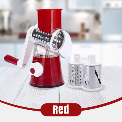 🔥2025 Kitchen Sale🔥Multifunctional Manual Rotary Grater & Chopper 🚀🥕