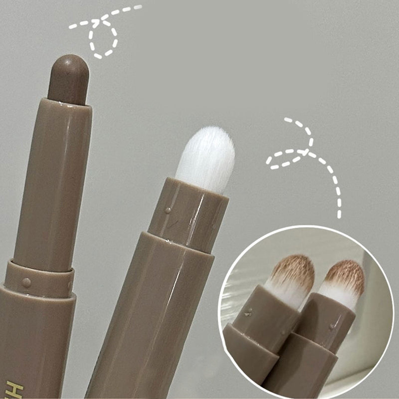 Double-Headed Grooming Pen with Brush – Natural 3D Look, Long-Lasting & Easy to Use!