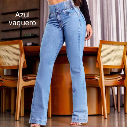 🌸Retro Chic🌸Stretch Flare Jeans With A High Waist - Perfect for Spring!