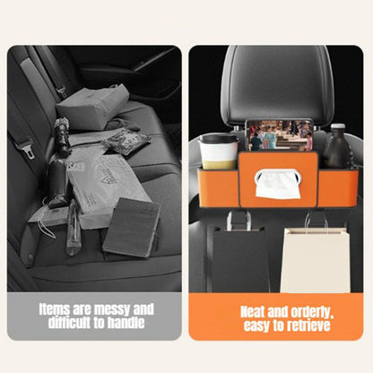🚗Car Multifunctional Seat Back Waterproof Storage Bag - Maximize Space & Keep Your Car Organized