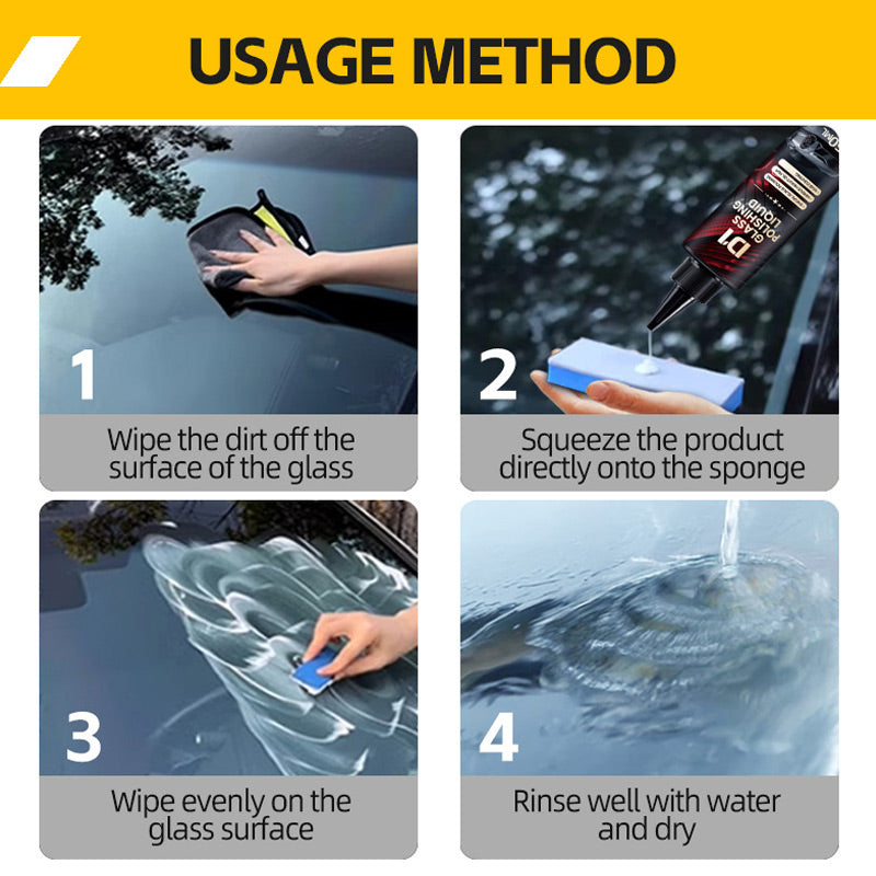 🔥Hot Sale 49% Off🔥Auto Glass Scratch Care Polishing Fluid