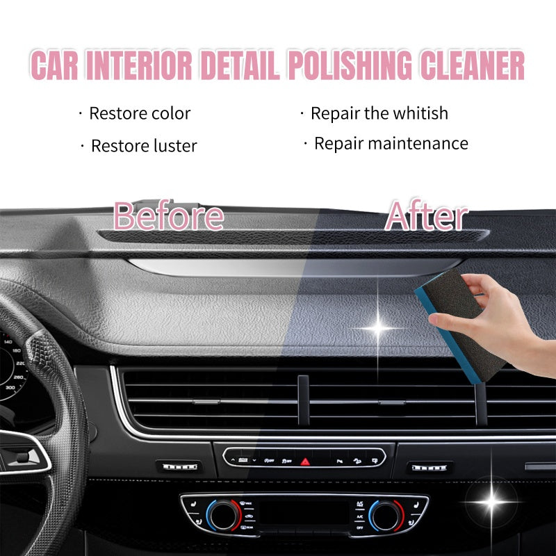 ✨【50% OFF】Steering Wheel Savior Pro™ ✨ | 3-Second Leather Reviver | Anti-Slip & Shine Kit | Works on Faded Plastic & Vinyl (Non-Greasy Formula)