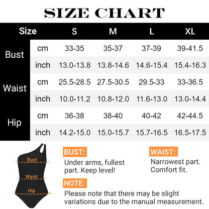 Women's Cutout One Shoulder One Piece Swimsuit - Confidence-Boosting & Curve-Hugging Design