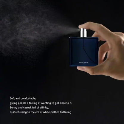 Men’s Natural Long-Lasting Marine Perfume🌊Subtle Ocean Amber Charm Fragrance - A Choice for Magnetic Nights🌌