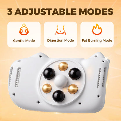⚡️New Arrival 50% Off🧘‍♂️Rechargeable 3-Mode Belly Massager with Heat for Digestion & Relaxation, Auto Shut-Off
