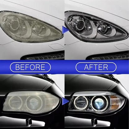 💡Automotive Headlamp Restoration Fluid Kit🔧Quickly Repairs Yellowing&Scratches🚗