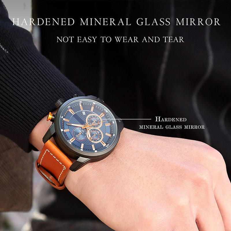 Men’s Vintage High-End Business Watch - Quick-Release Leather/Steel, Slim Dress Profile, Premium Finishing 🖤