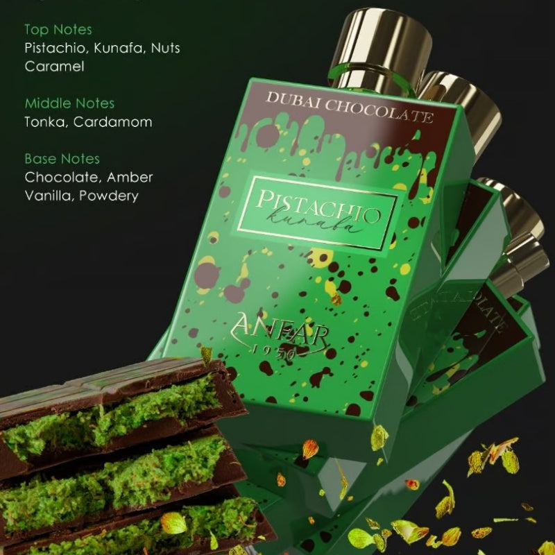 🤎Pistachio Chocolate Perfume Kunafa Fragrance | 24H Long-Lasting