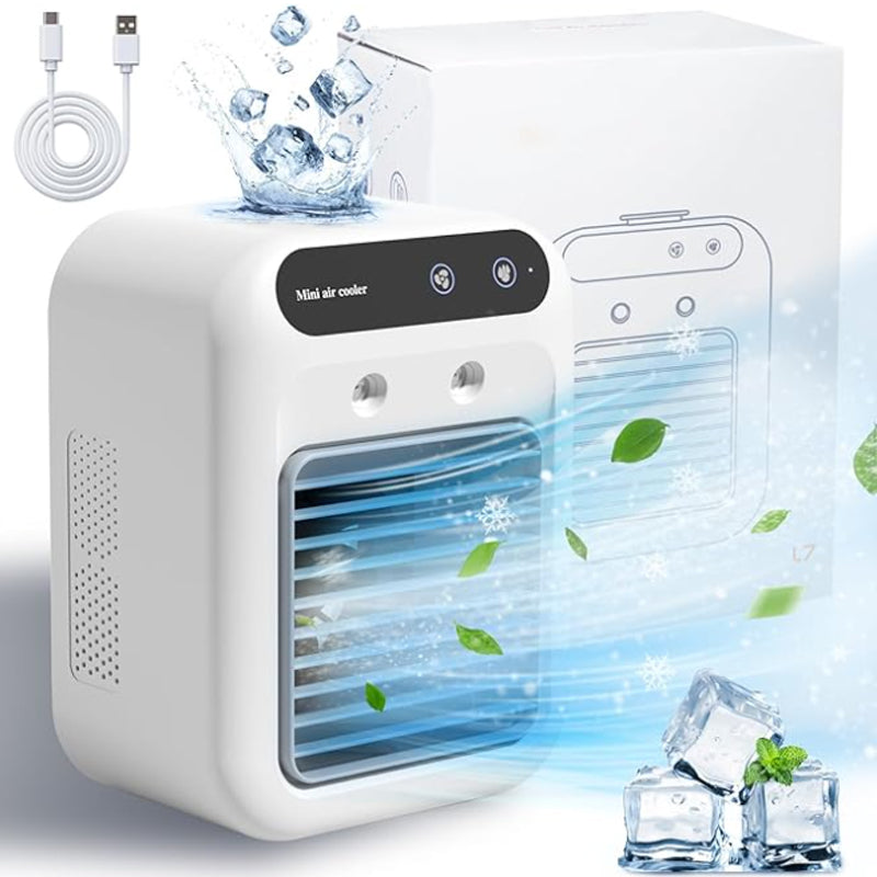 🏆LAST DAY SALE 50% OFF🔥Mini Portable Air Conditioner with Cooling and Humidification Function