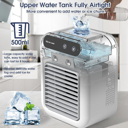 🏆LAST DAY SALE 50% OFF🔥Mini Portable Air Conditioner with Cooling and Humidification Function