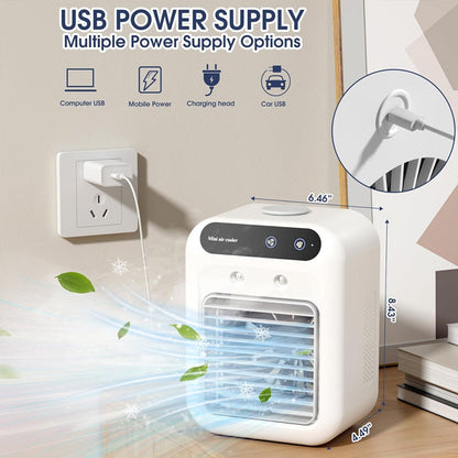 🏆LAST DAY SALE 50% OFF🔥Mini Portable Air Conditioner with Cooling and Humidification Function