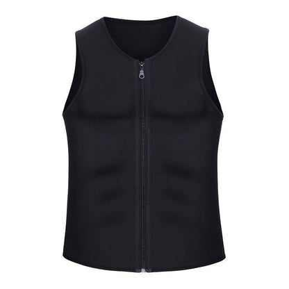 🔥Hot Sale 50% OFF💥Men's Workout Zipper Body Shaper Tank Top