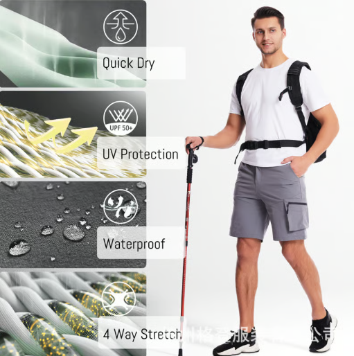 ✨Limited time offer 50% OFF🔥Men's outdoor casual cargo shorts👍🏼