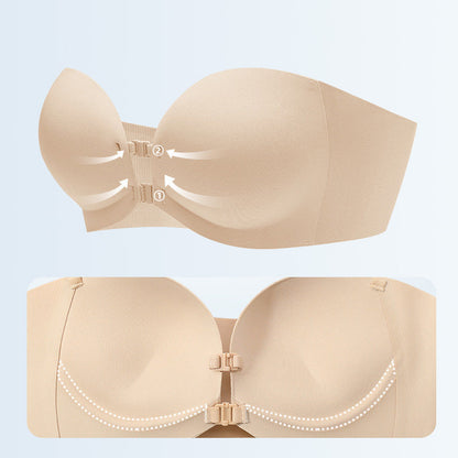 🌸NEW ARRIVAL LIMITED TIME OFFER😍Removable Straps Wire-Free Gathering Bra