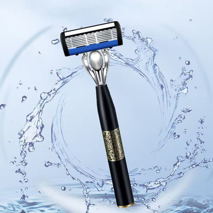 ✨New Arrival✨Men's Zero Stimulus 7-Layer Blades Razor Ergonomic Handle🪒