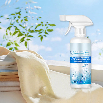 🏡New Upgrades💖Hot Sale💖Non-Ionic Stain Remover for Laundry, Fast Spot Spray, Color-Safe, Travel Size
