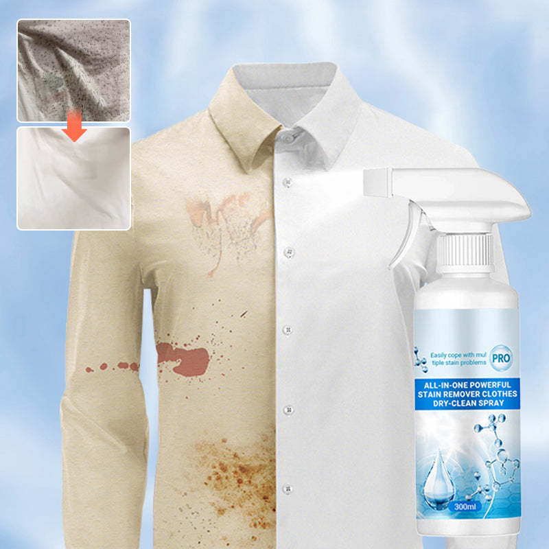 🏡New Upgrades💖Hot Sale💖Non-Ionic Stain Remover for Laundry, Fast Spot Spray, Color-Safe, Travel Size