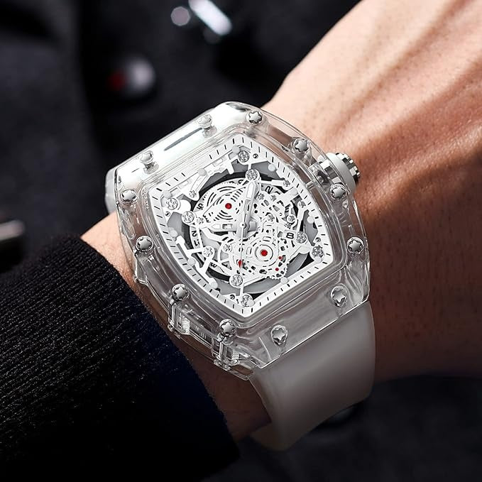 🎁Fashion Hollowed Men Watches - Limited 50% Off