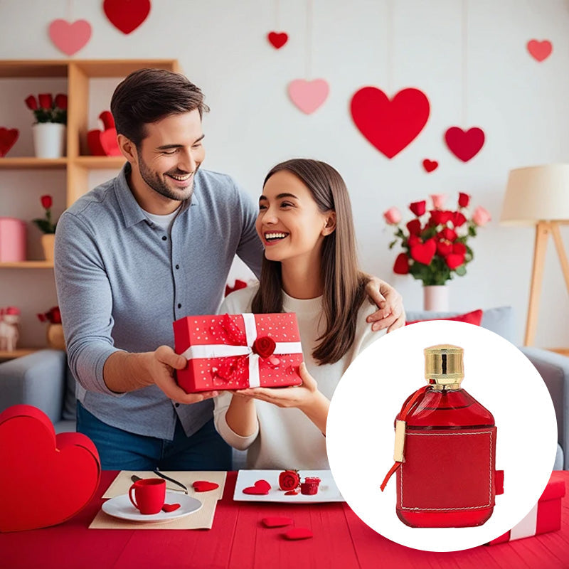 100ml Long Lasting Perfume for Men - Leather & Ebony Fragrance&Pheromone Enhancement