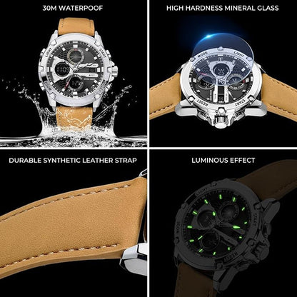 💥New Arrival 50% Off💥Men's Multifunction Waterproof Luminous Watch