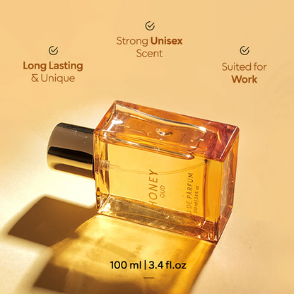 🔥While Supplies Last 50% Off!🎉Honey Oud Perfume（Wild Black Honey Extract + Century-Old Ebony Essential Oil）