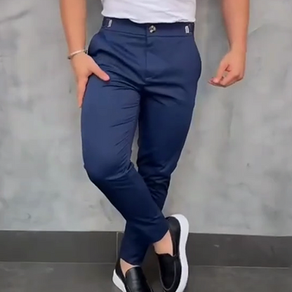 🔥Hot Sale 65% Off🔥 Men’s Stretch Slim Fit Pants💼4-Way Flex, Tapered Look, All-Day Comfort
