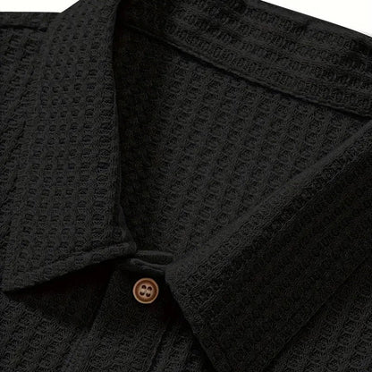 🔥HOT SALE🔥Men's Knit Short Sleeve Shirt (50% OFF)