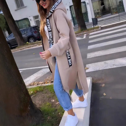 ⏰Early Autumn Sales 50% Off🍂Women's Hooded Long Sweatshirt💖