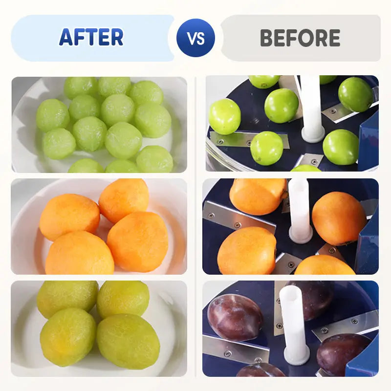 🍎Electric Fruit Peeler with USB 🔋 | 25 Second Peeling Time | Cordless & Quiet 🌿 | Easy Cleaning 💦