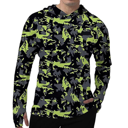 🌞Summer Hot Price Only Today🔥Men's Swim & Outdoor UPF 50+ Sun Shirt ，Lightweight SPF 50 UV Protection Hoodie