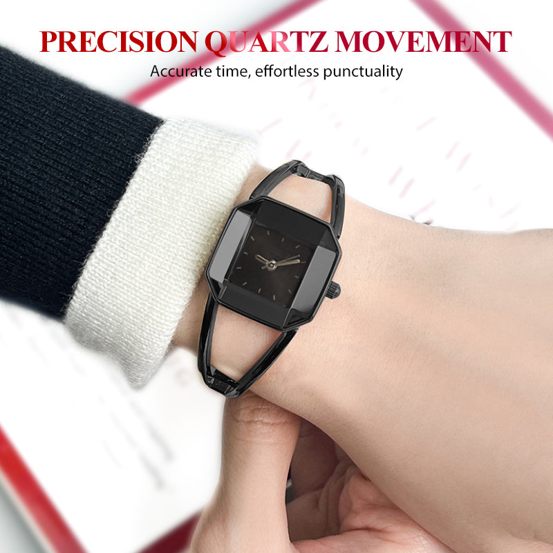✨New Arrival 50% Off✨Minimalist Square Dial Quartz Watch⌚️Slim Case, Clean Indices, Everyday Quiet-Luxury