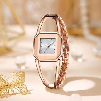 ✨New Arrival 50% Off✨Minimalist Square Dial Quartz Watch⌚️Slim Case, Clean Indices, Everyday Quiet-Luxury