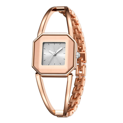 ✨New Arrival 50% Off✨Minimalist Square Dial Quartz Watch⌚️Slim Case, Clean Indices, Everyday Quiet-Luxury
