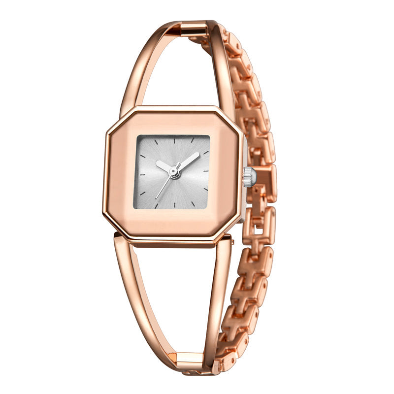 ✨New Arrival 50% Off✨Minimalist Square Dial Quartz Watch⌚️Slim Case, Clean Indices, Everyday Quiet-Luxury