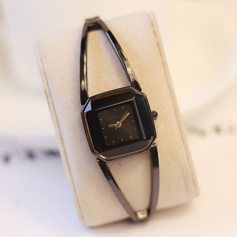 ✨New Arrival 50% Off✨Minimalist Square Dial Quartz Watch⌚️Slim Case, Clean Indices, Everyday Quiet-Luxury
