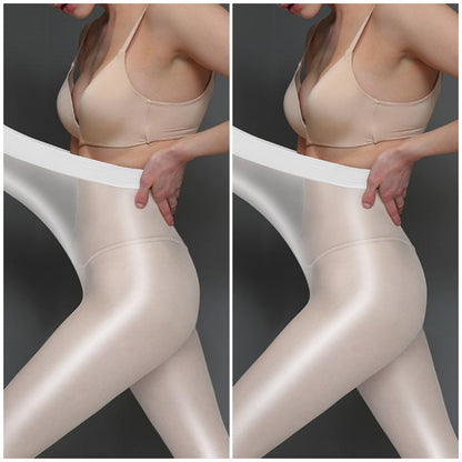 💜Buy 1 Get 1 Free💜Shiny Sheer Pantyhose for Women, Last Day 50% Off!