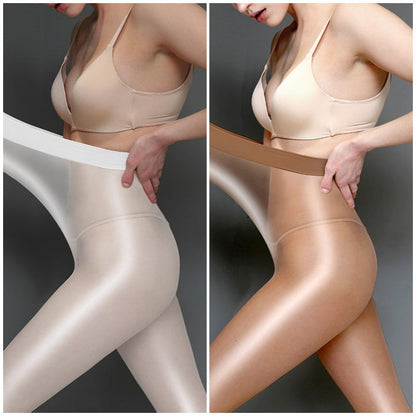 💜Buy 1 Get 1 Free💜Shiny Sheer Pantyhose for Women, Last Day 50% Off!