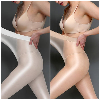💜Buy 1 Get 1 Free💜Shiny Sheer Pantyhose for Women, Last Day 50% Off!