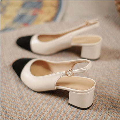 Women's Classic Round Toe Slingback Pump