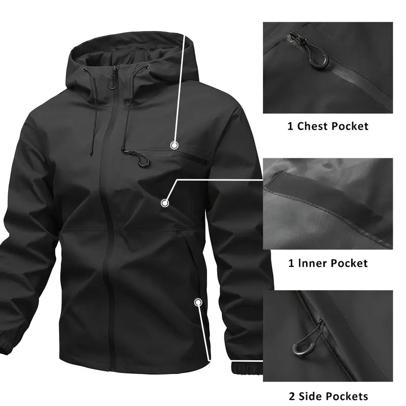 🔥Last Day Sale 50% Off⛰️3-in-1 Waterproof Men's Jacket