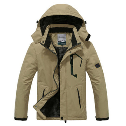 Unisex Waterproof Ski Jacket - Slim & Relaxed Fit Options, Multi Pockets