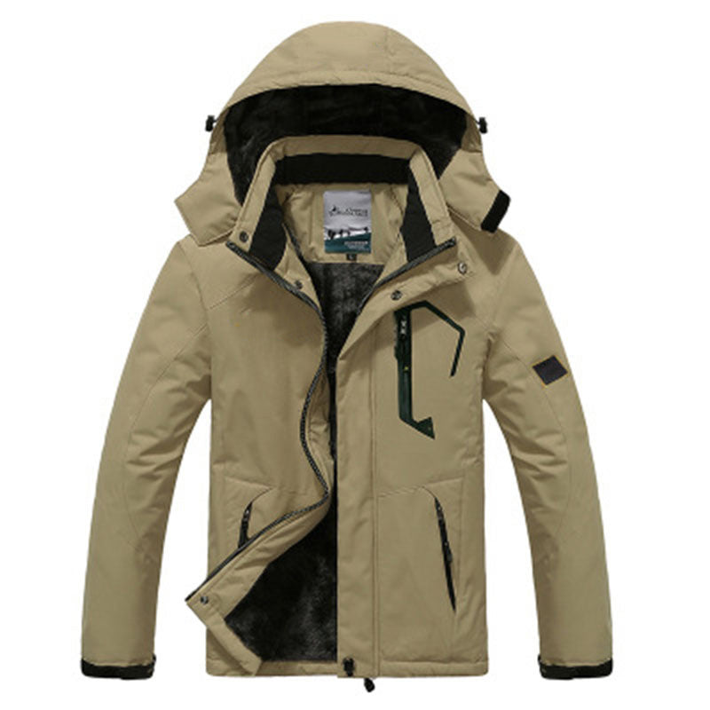 Unisex Waterproof Ski Jacket - Slim & Relaxed Fit Options, Multi Pockets