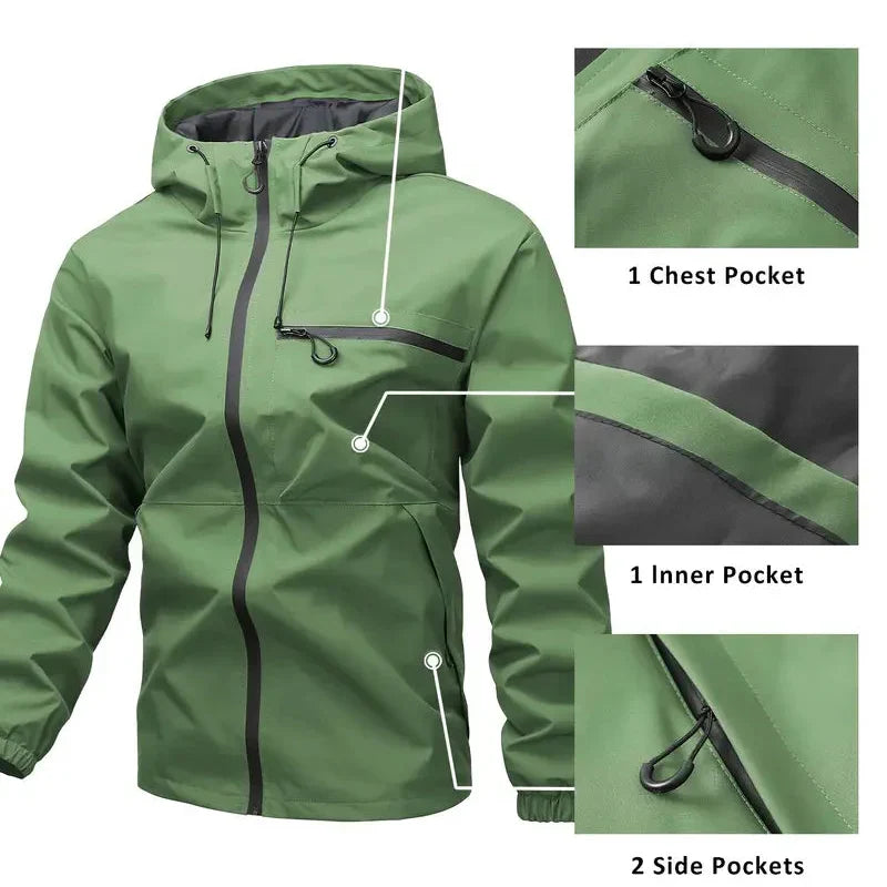 🔥Last Day Sale 50% Off⛰️3-in-1 Waterproof Men's Jacket