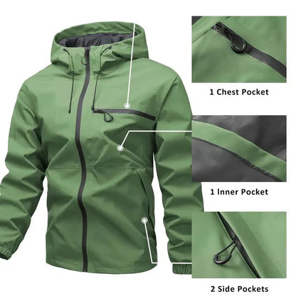 🔥Last Day Sale 50% Off⛰️3-in-1 Waterproof Men's Jacket