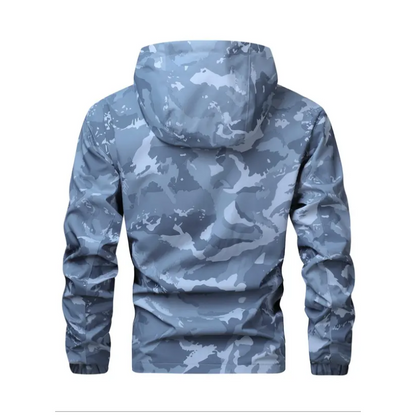 Men’s Camouflage Hooded Jacket🌧️🥾Multi-Pocket Urban Utility, Quick-Access Zips & Reinforced Classics