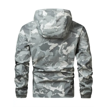 Men’s Camouflage Hooded Jacket🌧️🥾Multi-Pocket Urban Utility, Quick-Access Zips & Reinforced Classics