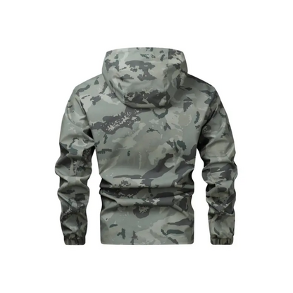 Men’s Camouflage Hooded Jacket🌧️🥾Multi-Pocket Urban Utility, Quick-Access Zips & Reinforced Classics