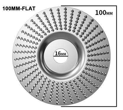 🥳2026 HOT SALE🥳💞50K+ SOLD!⚙️Premium Wood Carving Disc – Super sharp, fast cutting. Fits standard grinder, removes wood easily. A workshop hero! 🔥✨